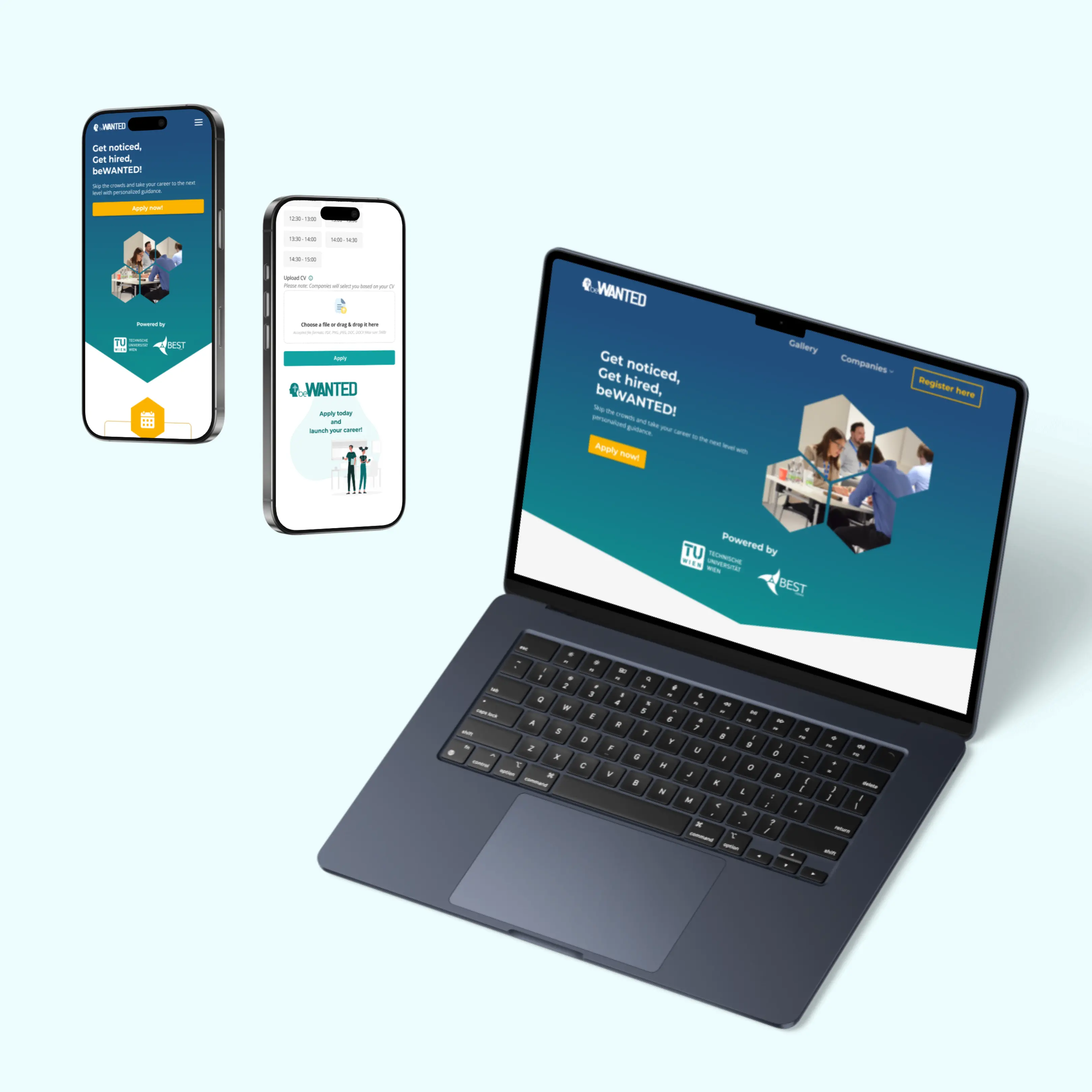 beWANTED Website &  Branding Refresh