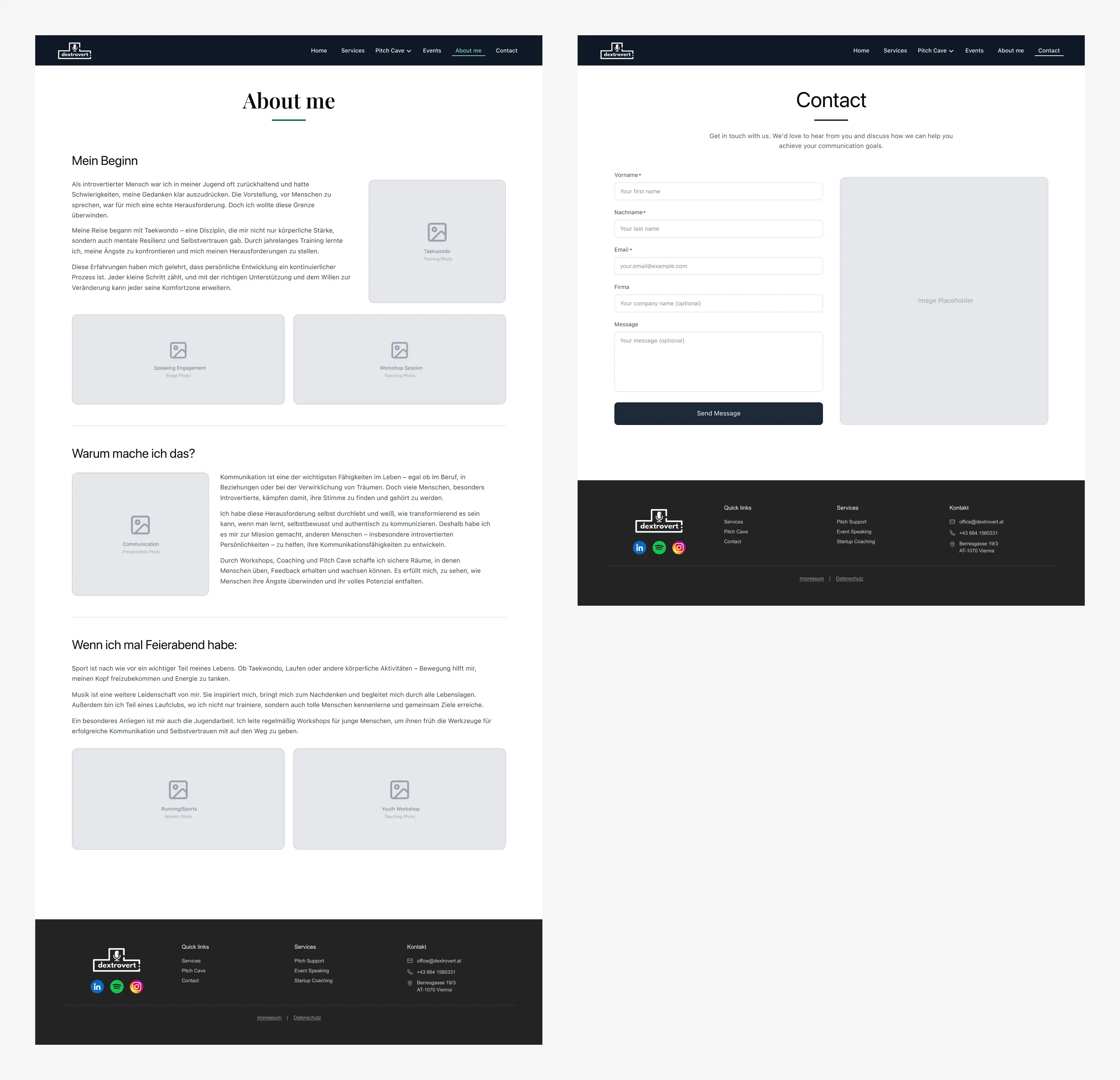 A low-fidelity wireframe layout showing the structural skeleton and placement of UI elements on a webpage.